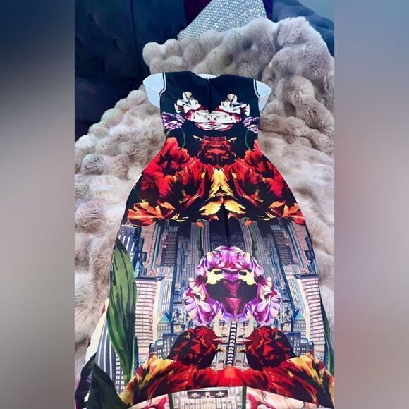 CLOVER CANYON Deco City Dress _State Empire Building - Picture 15 of 15